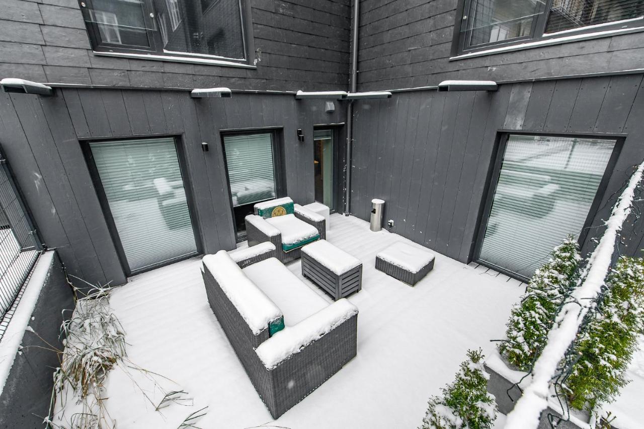 Ferienwohnung Botanical Garden Loft Kaunas Exterior foto